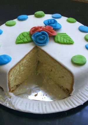 A picture of Plain cake.