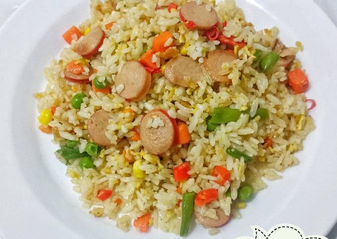 Resep Nasi goreng Hongkong oleh Azda Mathbakh - Cookpad