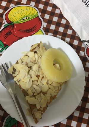 صورة لوصفة بسبوسة محشية 😋😋