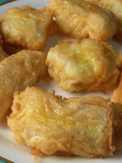 Una foto de Bacalao rebozado
