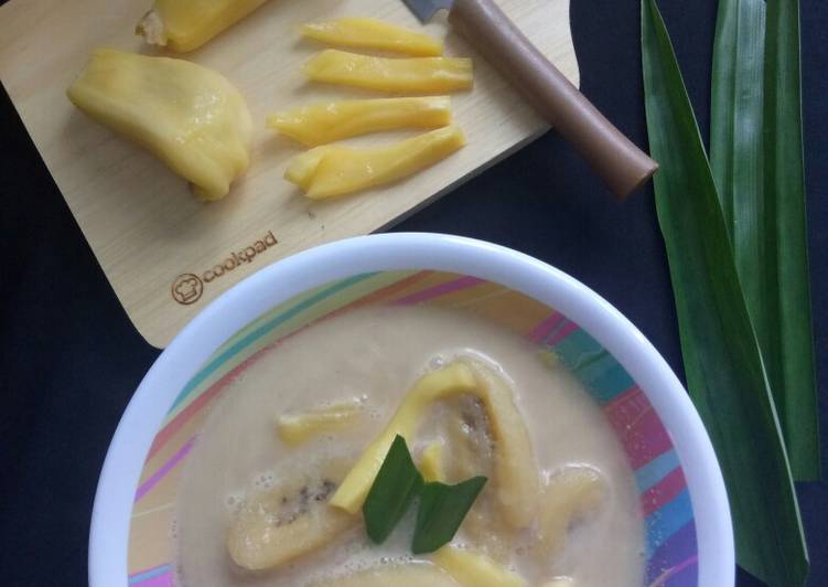 Kolak pisang+nangka