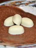 Panqueques de chocolate con harina integral