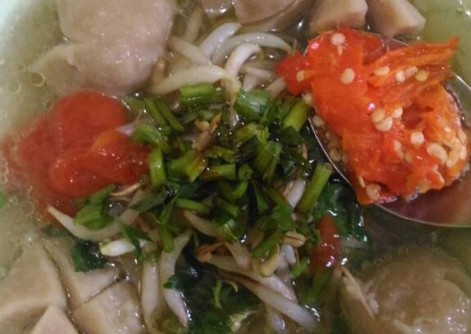 Resep Kuah bakso simple oleh Bunda Raz & Haz - Cookpad