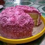 Cake birthday base "vanila cake"