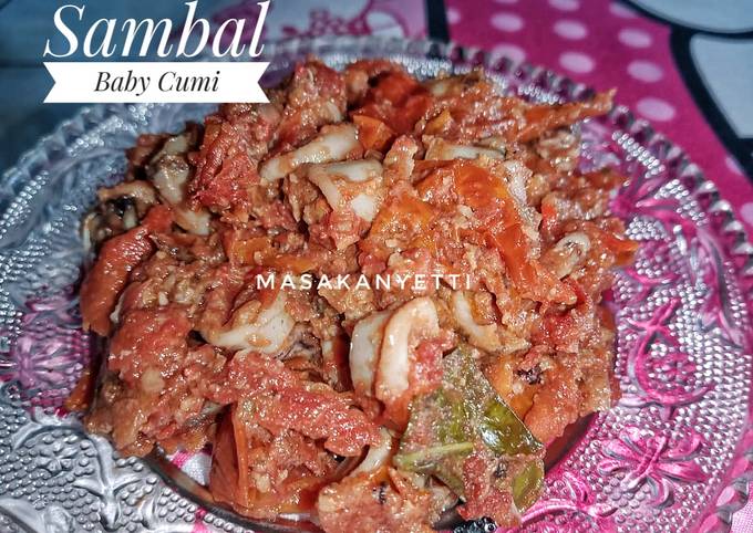 Sambal Baby Cumi