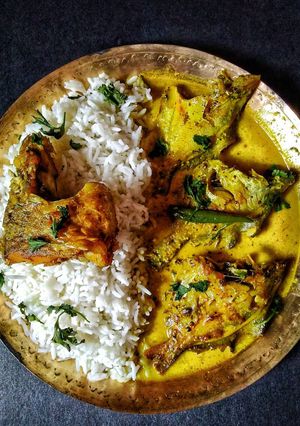 A picture of Dahi pomfret.