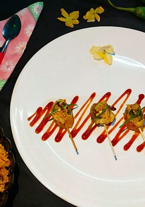 स्टफ्ड मिर्ची गाजर शेजवान वड़ा रेसिपी मुख्य फोटो