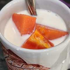 รูปของ Pepaya Kaliki non Santan pakai Susu