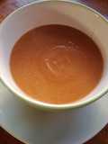 Crema de garbanzos atomatados
