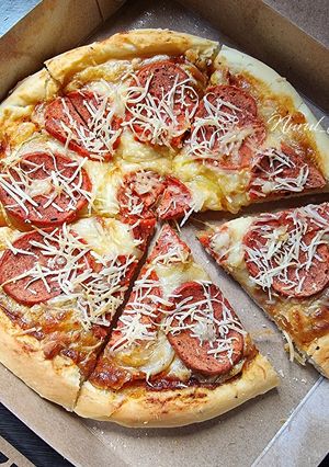 Foto resep Margharita Pizza with Pepperoni