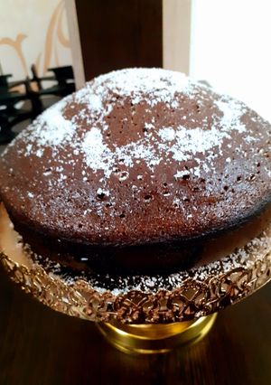 عکسی از دستور 🍩😋کیک شکلاتی روز دانش آموز😋🍩