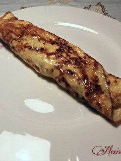 Una foto de Tortilla Francesa, de quesitos ajos y pereji