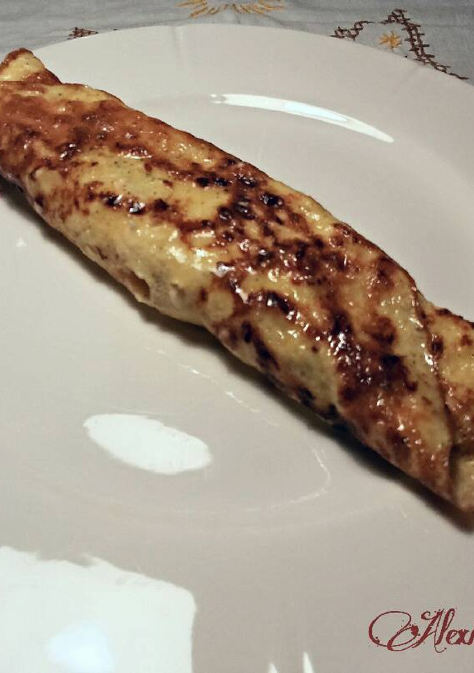 Una foto de Tortilla Francesa, de quesitos ajos y pereji