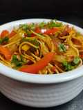 Burnt chilli garlic noodles