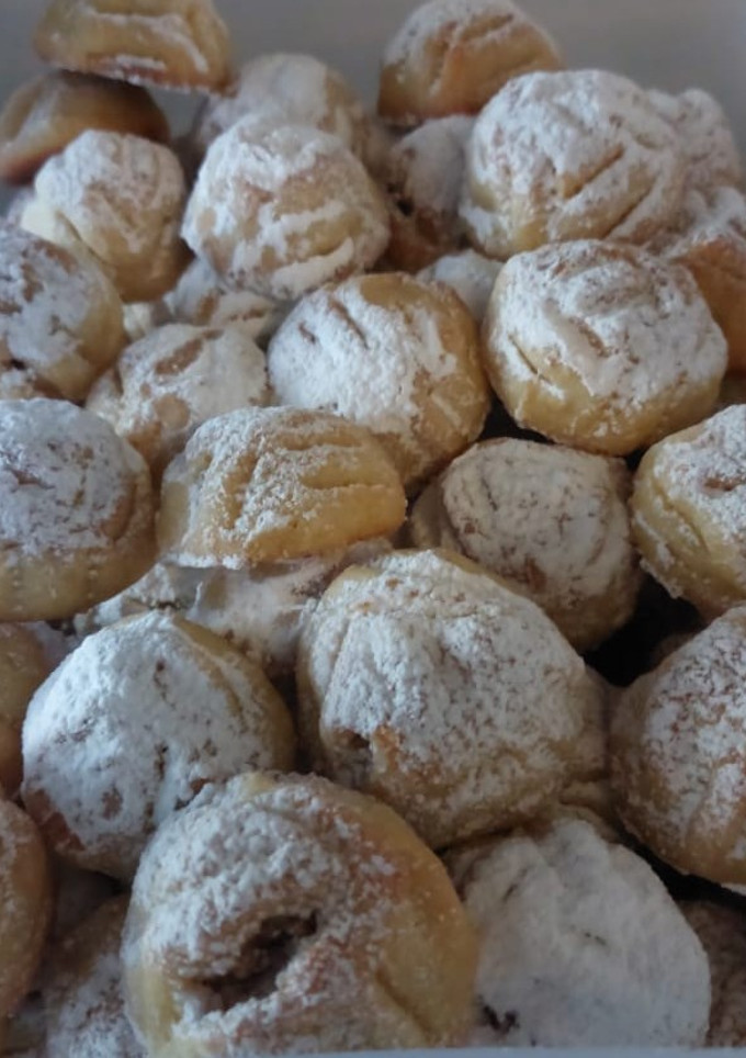 صورة لوصفة معمول العيد بالتمر والجوز