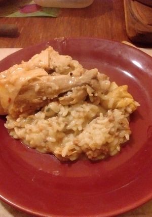 Una foto de Sancocho de arroz blanco