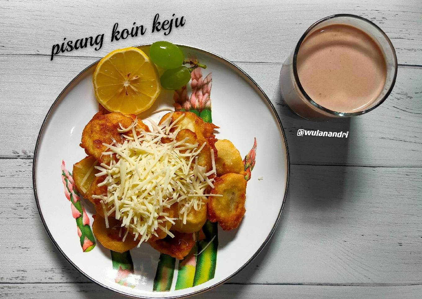 Resep Pisang Koin Keju, Enak