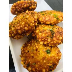 A picture of Tapioca pearls Cutlets.