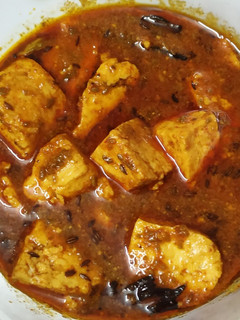 A picture of Paneer Rogan Josh.