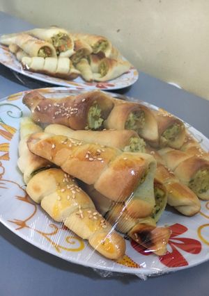 صورة لوصفة أقماع بالدجاج