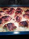 Frango com natas no forno
