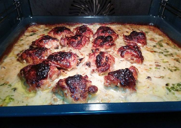 Recipe of Homemade Frango com natas no forno