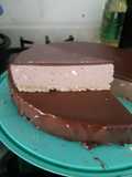 Pay de queso y chocolate abuelita