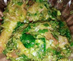 Fresh Menyajikan Ayam geprek cabe ijo Praktis Enak