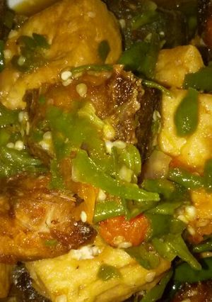 Foto resep Sambal Ikan tongkol Dan Tahu cabe ijo