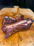 Costine di maiale con pancetta al BBQ