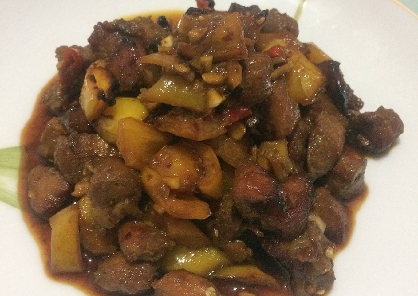 Sate Babi Saus Kecap Oven