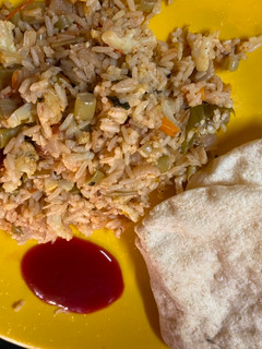 வெஜ் ரைஸ் (Veg rice recipe in tamil) செய்முறை முக்கிய புகைப்படம்