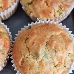 A picture of Veggie muffins.