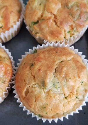 A picture of Veggie muffins.