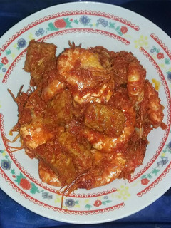 Foto resep Udang&tempe balado