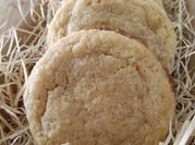Una foto de galletas almendra sin gluten