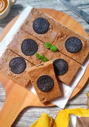 Foto resep 1026. Bolu Kukus Coffe Oreo