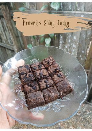 Foto resep Brownies Shiny Fudgy