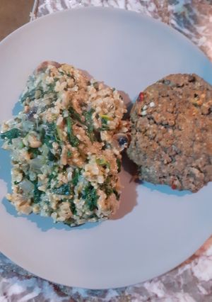 Una foto de Arroz tipo risotto