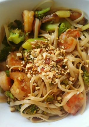 Una foto de Mi versión de Pad Thai