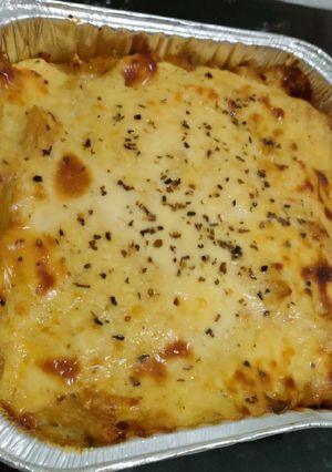 Foto resep Pasta Panggang (Penne Brulee)