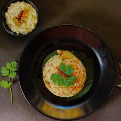 A picture of Vegetable Upma.