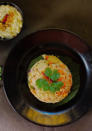 A picture of Vegetable Upma.