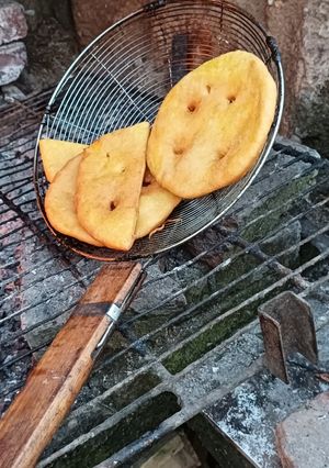 Una foto de Sopaipillas con zapallo