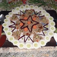 A picture of Vegetable oats chilla.