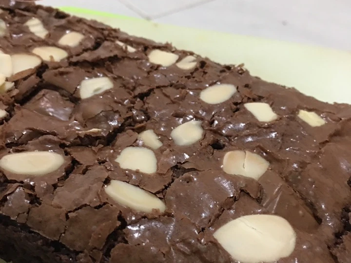 Langkah Gampang Menyiapkan Resep Brownies (part II) Shiny &amp;amp; Glowing ✨ yang Lezat Sekali Anti Ribet, Mantap Sekali