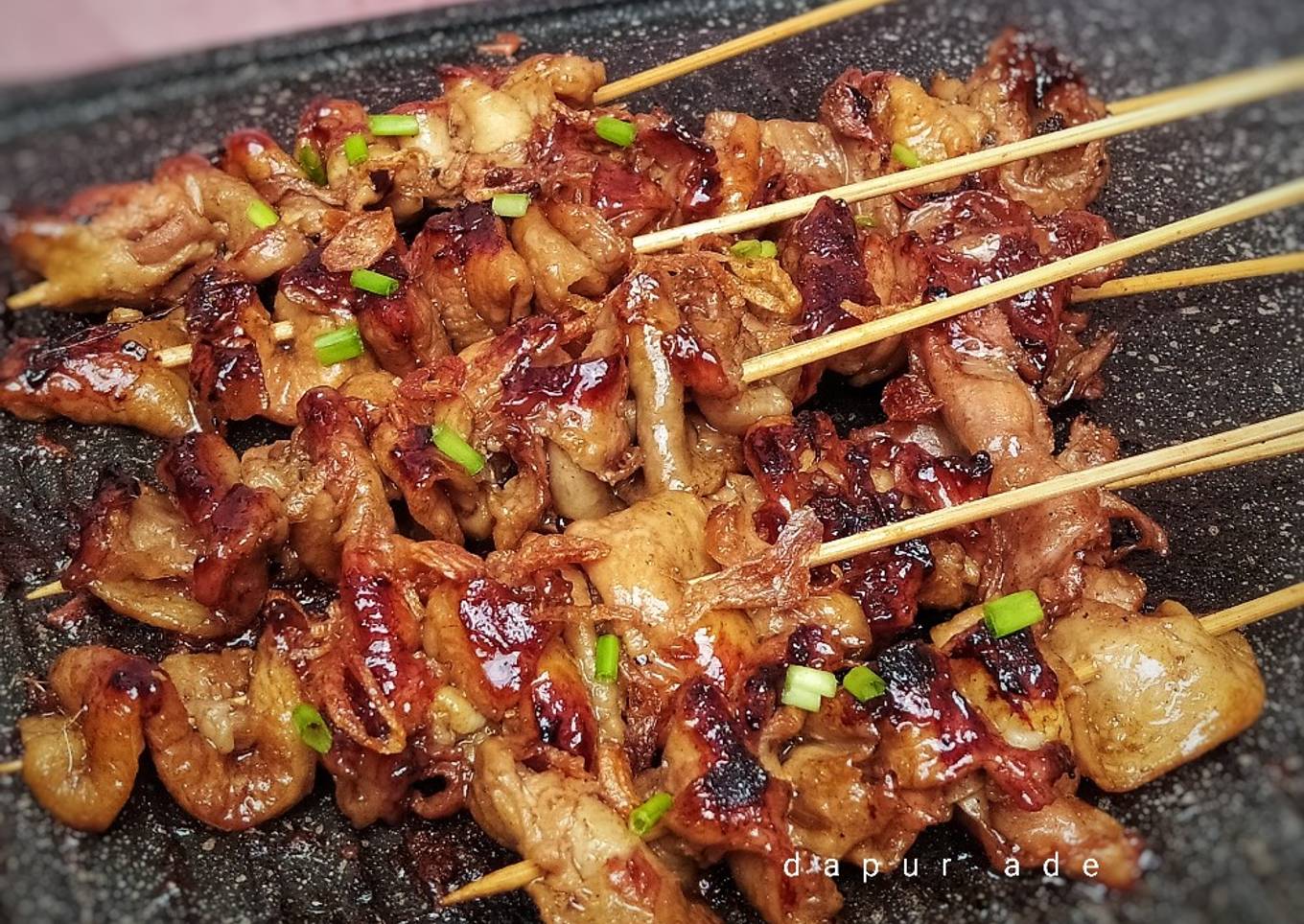 Sate Kulit Ayam Manis