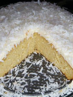 A picture of Coconut Cake.
