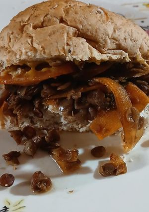 Una foto de Sandwich Veggie