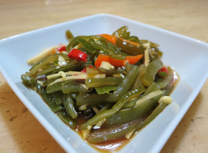 涼拌海帶根 的食譜成品照片